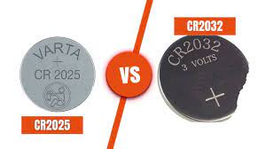 cr2032 battery VS cr2025